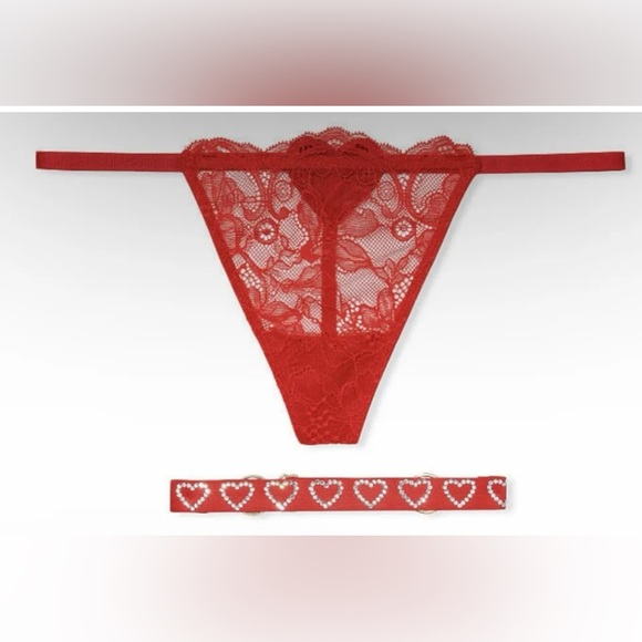 Victoria's Secret Very Sexy
Heartbreaker V-String & Leg Garter
Large & medium - Picture 9 of 10